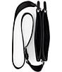 Color:Black - Image 3 - Nylon Medium Landyn Crossbody Bag