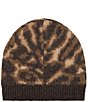 Lauren Ralph Lauren Ocelot Pattern Knit Beanie - Image 2