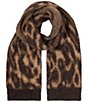 Lauren Ralph Lauren Ocelot Pattern Mini Oblong Scarf - Image 1