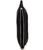 Color:Black - Image 4 - Pebbled Leather Large Cameryn Crossbody Bag