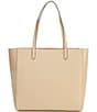 Lauren Ralph Lauren Cameryn Pebbled Leather Large Tote Bag, Color:Beige - Image 2