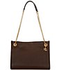Lauren Ralph Lauren Pebbled Leather Medium Bradley Tote Bag - Image 1