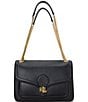 Color:Black - Image 1 - Pebbled Medium Bradley Convertible Shoulder Bag