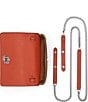 Color:Rust Orange - Image 3 - Pebbled Turn-Lock Tech Case Crossbody Bag