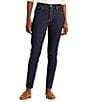 Color:Rinse Wash - Image 1 - Petite Size High Rise Skinny Ankle Jeans