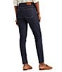 Color:Rinse Wash - Image 2 - Petite Size High Rise Skinny Ankle Jeans