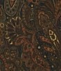 Lauren Ralph Lauren Petite Size Paisley Stretch Jersey Spread Collar Long Sleeve Button Front Placket Shirt - Image 5