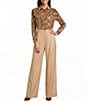 Lauren Ralph Lauren Petite Size Python-Print Georgette Point Collar Long Sleeve Button Front Shirt - Image 3