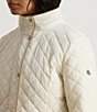 Lauren Ralph Lauren Petite Size Quilted Hooded Funnel Collar Snap Front Jacket - Image 3