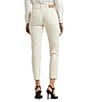 Color:Mascarpone Cream Wash - Image 2 - Petite Size Relaxed Tapered Ankle Jeans