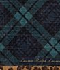 Lauren Ralph Lauren Plaid & Leopard Print Small Square Scarf - Image 3