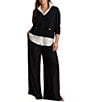 Lauren Ralph Lauren Plus Size Ribbed Knit Combed Cotton V-Neck Long Sleeve Pullover Sweater - Image 3