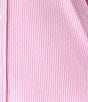 Lauren Ralph Lauren Plus Size Striped Notch Collar 3/4 Sleeve Button Front Capri Pajama Set - Image 4