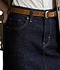 Lauren Ralph Lauren Plus Stretch Denim Pencil Skirt - Image 4