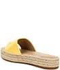 Color:Primrose Yellow - Image 3 - Polly Burnished Leather Espadrille Sandals