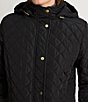 Lauren Ralph Lauren Quilted Hooded Zip Front Jacket - Image 6