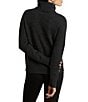 Lauren Ralph Lauren Ribbed Knit Turtle Neck Long Sleeve Oversized Sweater Top - Image 2