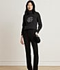 Lauren Ralph Lauren Ribbed Knit Turtle Neck Long Sleeve Oversized Sweater Top - Image 5