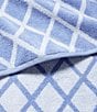 Color:Blue Cornflower - Image 3 - Sanders Diamond Bath Towels