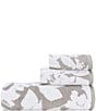 Color:Pewter Grey - Image 1 - Sanders Floral Antimicrobial Bath Towels