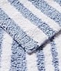 Color:Blue Cornflower - Image 2 - Sanders Stripe Bath Rug