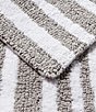 Color:Pewter Grey - Image 2 - Sanders Stripe Bath Rug