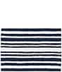 Color:Navy - Image 1 - Sanders Stripe Bath Rug