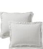 Color:White - Image 3 - Sascha Textured Matelasse Cotton Duvet Cover Set