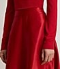 Lauren Ralph Lauren Satin A-Line Maxi Length Skirt - Image 4