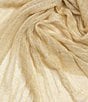Color:Golden Blonde - Image 3 - Shine Knit Evening Wrap
