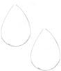 Color:Silver - Image 1 - Silver Metal Threader Earrings