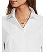 Lauren Ralph Lauren Silver Tone Triple Wave Short Pendant Necklace - Image 2
