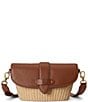 Lauren Ralph Lauren Lynden Small Straw Shoulder Bag - Image 1