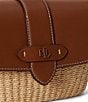 Lauren Ralph Lauren Lynden Small Straw Shoulder Bag - Image 6