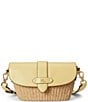 Lauren Ralph Lauren Lynden Small Straw Shoulder Bag - Image 1