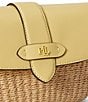 Lauren Ralph Lauren Lynden Small Straw Shoulder Bag - Image 5