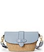 Lauren Ralph Lauren Small Lynden Straw Shoulder Bag - Image 1