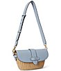 Lauren Ralph Lauren Small Lynden Straw Shoulder Bag - Image 3