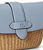 Lauren Ralph Lauren Small Lynden Straw Shoulder Bag - Image 5