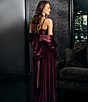 Lauren Ralph Lauren Solid Velvet Long Sleeve Shawl Collar Long Robe - Image 4