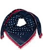 Lauren Ralph Lauren Spring Dot Square Scarf - Image 1