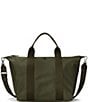 Lauren Ralph Lauren Stevie Nylon Top Zip Tote Bag, Color:Dark Olive - Image 1