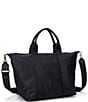 Lauren Ralph Lauren Stevie Nylon Top Zip Tote Bag, Color:Black - Image 5