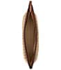 Lauren Ralph Lauren Straw Top Zip Pouch - Image 3