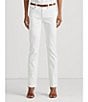 Lauren Ralph Lauren Premier Shape Memory Stretch Denim Straight Leg Ankle Jeans - Image 4