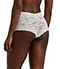 Color:Ivory - Image 2 - Stretch-Lace High-Rise Boy Short
