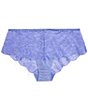 Lauren Ralph Lauren Stretch Lace Moderate Coverage Cheeky Hipster Panty, Color:Soft Hydrangea - Image 4