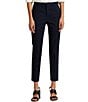 Lauren Ralph Lauren Stretch Mid Rise Skinny Pants, Color:Lauren Navy - Image 1