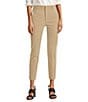 Lauren Ralph Lauren Stretch Mid Rise Skinny Pants, Color:Tan - Image 1