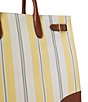Lauren Ralph Lauren Striped Canvas Extra-Large Devyn Tote Bag - Image 5